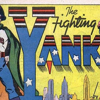 Startling Comics #10 (Better Publications, 1941) featuring the debut of the Fighting Yank.