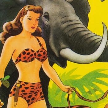 Thrilling Comics #63 (Standard Magazines, 1947) cover by Alex Schomburg.