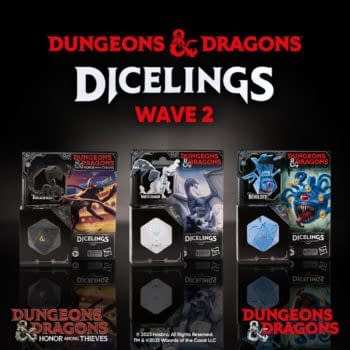 Three New Dungeons & Dragon Dicing D20 Creatures Debut at Hasbro