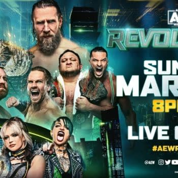 AEW Revolution promo graphic