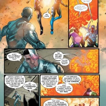Interior preview page from Blue Beetle: Graduation Day #5