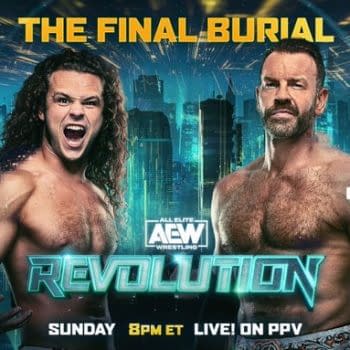 AEW Revolution promo graphic - Jungle Boy Jack Perry vs. Christian Cage