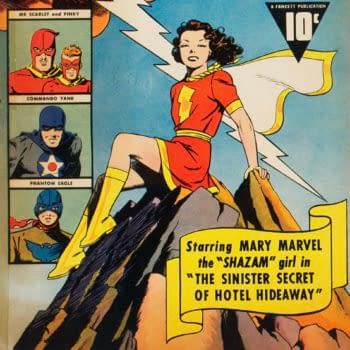 Mary Marvel Strikes A Pose For Wow Comics #10 At Heritage Auctions