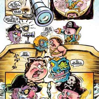 Interior preview page from Madballs vs. Garbage Pail Kids: Time Again Slime Again #2
