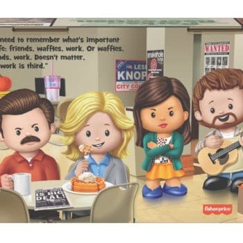 Fisher-Price Visits Pawnee for Parks & Rec Little People Collector Set
