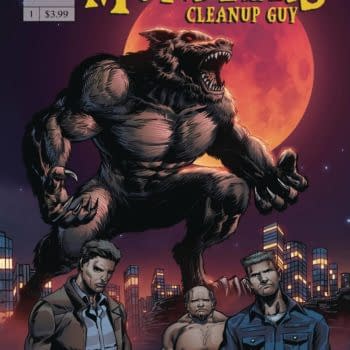 Cover image for MONSTERS CLEAN UP GUY #1 (OF 2) CVR A ROQUE