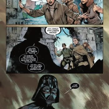 Interior preview page from STAR WARS: DARTH VADER #32 RAHZZAH COVER