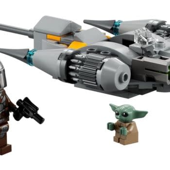 The Mandalorian N-1 Starfighter Microfighter Flies in From LEGO