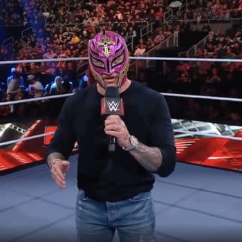 Rey Mysterio appears on WWE Raw