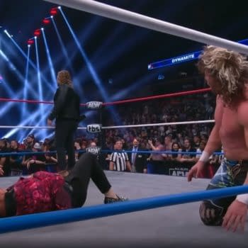 Hangman Adam Page, Don Callis, and Kenny Omega appear on AEW Dynamite
