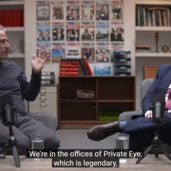 Jon Stewart Came To London To Talk To Private Eye's Ian Hislop
