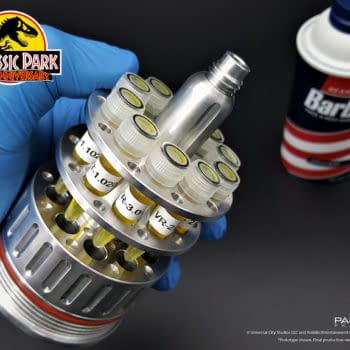 Return to Jurassic Park with Paragon FX Group’s Barbasol Cryo-Can Prop