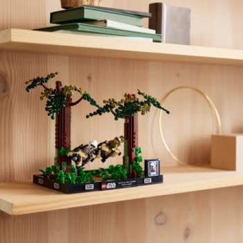 Speed Through the Endor Forest with LEGO's New Star Wars Diorama