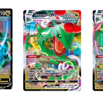 The Cards of Pokémon TCG: Crown Zenith Part 16: Rayquaza VMAX