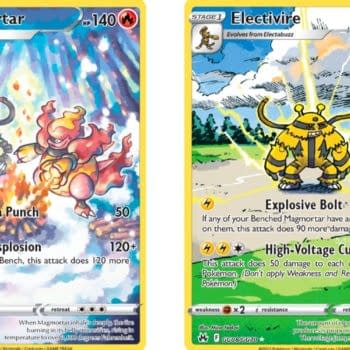 Cards of Pokémon TCG: Crown Zenith Part 31: Magmortar & Electivire