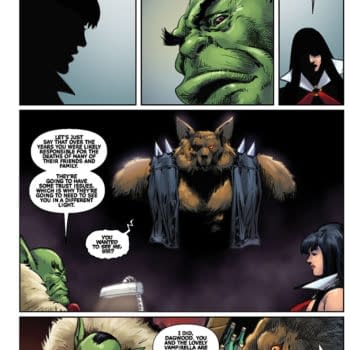 Interior preview page from Vampirella Strikes Volume 2 #12