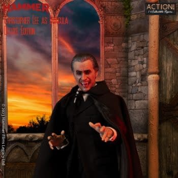 Christopher Lee Returns as Dracula with New Horror of Dracula Figure