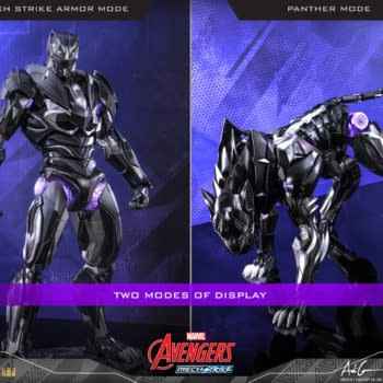 Hot Toys Debuts Black Panther Marvel’s Avengers: Mech Strike Figure