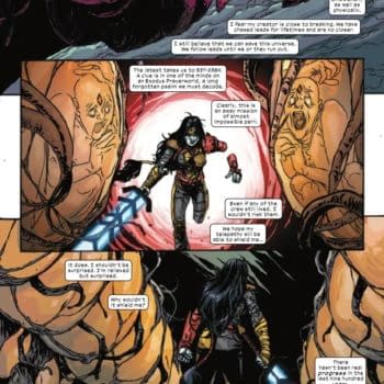 Interior preview page from IMMORAL X-MEN #3 LEINIL YU COVER