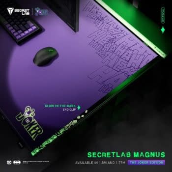 Secretlab Reveals New Joker-Themed Magnus Desk Mat