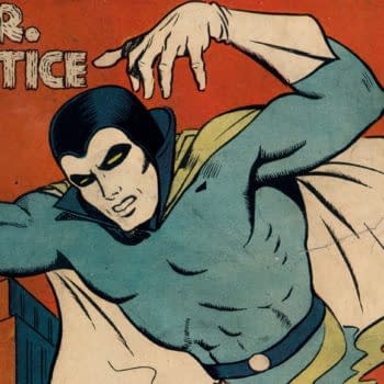 Blue Ribbon Comics #9 featuring Mr. Justice (MLJ, 1941)