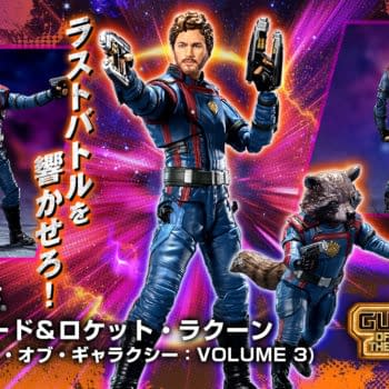 Guardians of the Galaxy Vol. 3 Star-Lord and Rocket S.H.Figuarts Debut