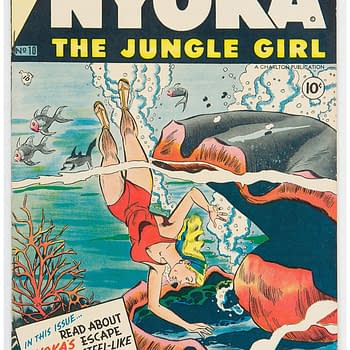 When Nyoka The Jungle Girl Came To Charlton With Zoo Funnies #10