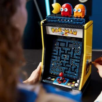 Eat Pellets and Chase Ghosts with the LEGO PAC-MAN Arcade Cabinet