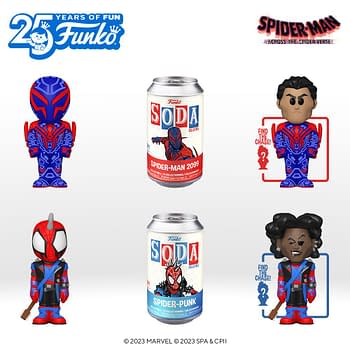 Funko Debuts New Spider-Man: Across the Spider-Verse Soda Vinyls 