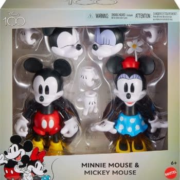 Mattel Celebrates Disney 100 with Minnie and Mickey Mouse Figure Set