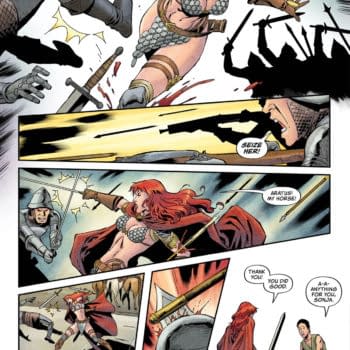 Interior preview page from FCBD Red Sonja #0