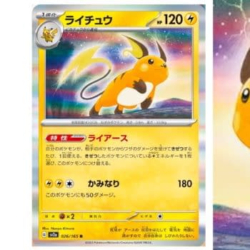 Pokémon TCG Reveals Pokémon Card 151: Raichu