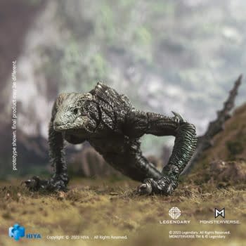 The Skullcrawler from Kong: Skull Island Come to Life from Hiya Toys