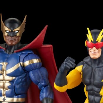 Marvel Legends Squadron Supreme Nighthawk and Blur 2-Pack Revealed