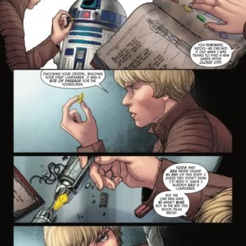 Interior preview page from STAR WARS #34 STEPHEN SEGOVIA COVER