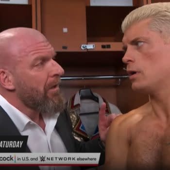 Triple H talks to Cody Rhodes on WWE Raw