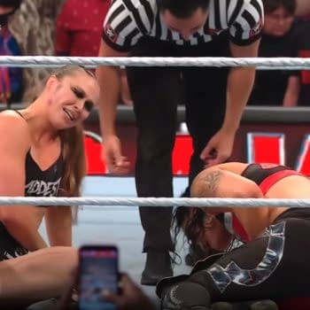 Ronda Rousey and Shayna Baszler appear on WWE Raw