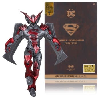 McFarlane Unveils 10,000 Piece Superman Unchained Armor Exclusive 