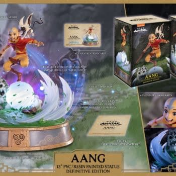 Avatar: The Last Airbender Returns with First 4 Figures Aang Statue