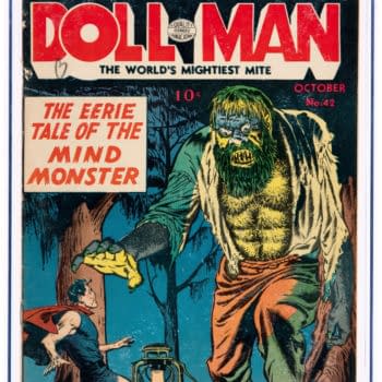 The Horror of Reed Crandall's Doll Man #42 Cover, at Auction