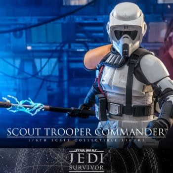 Star Wars: Jedi Survivor Scout Trooper Commander Deploys at Hot Toys