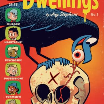 Jay Stephens Returns to Oni Press For Day-Glo Horror Comic, Dwellings