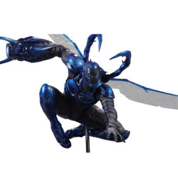 Blue Beetle Plays Final Fantasy with New McFarlane Toys Figure