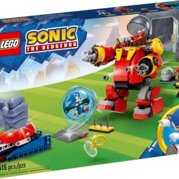 It’s Sonic the Hedgehog vs. Dr. Eggman's Death Egg Robot with LEGO 