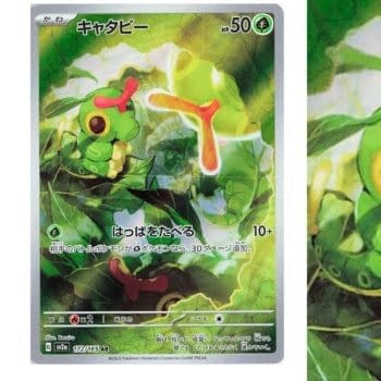 Pokémon TCG Reveals Pokémon Card 151: Caterpie Illustration