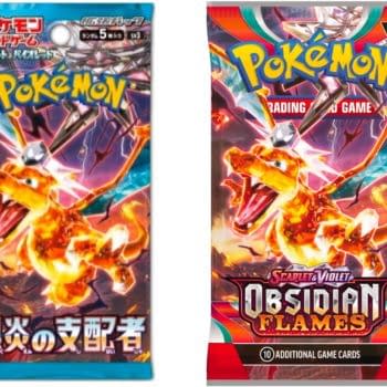Pokémon TCG Japan’s Ruler of the Black Flame Pack Art Revealed