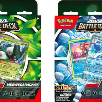 Quaquaval & Meowscarada ex Get Pokémon TCG Deluxe Battle Decks