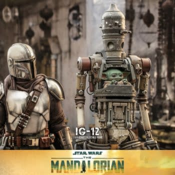 Hot Toys Announces Star Wars The Mandalorian 1/6 Scale IG-12 Figure