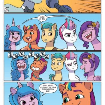 Interior preview page from My Little Pony #13