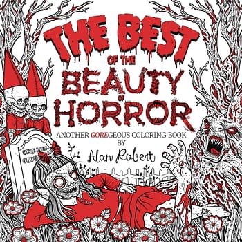 Cover image for BEST OF BEAUTY OF HORROR ANOTHER COLORING BOOK SC (MR)
